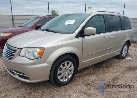 2015 Chrysler Town & Country Touring из США, поврежденный, VIN 2C4RC1BG0FR654428